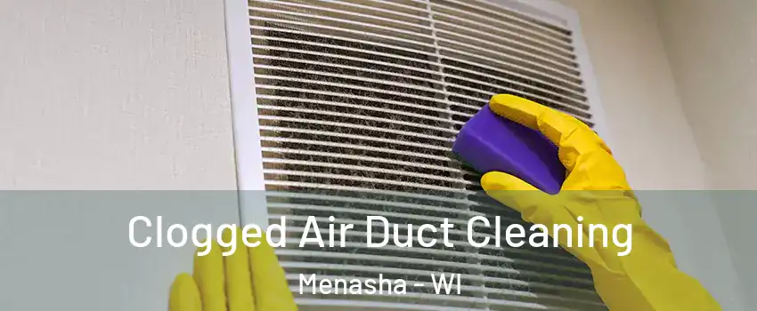  Clogged Air Duct Cleaning Menasha - WI