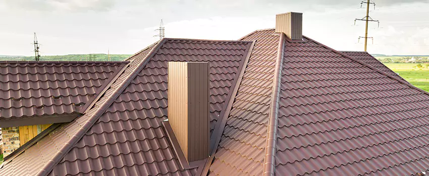 Residential Chimney Flashing Restoration in Menasha, WI