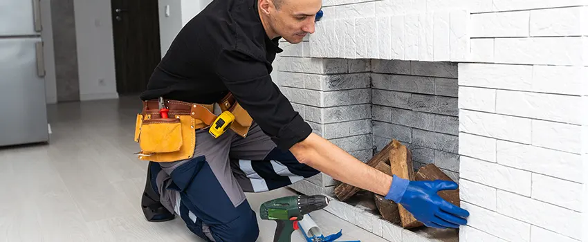 Fireplace Damaged Damper Frame Repair Services in Menasha, Wisconsin