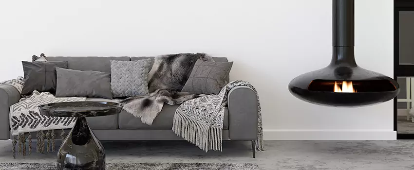 Circular Hanging Fireplace Installation Services in Menasha, WI