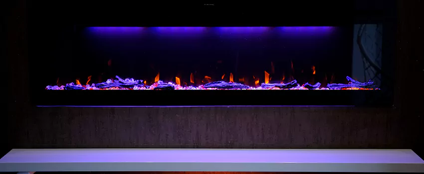 Dynamic Flame Color Fireplace Installation in Menasha, WI