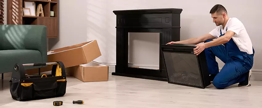 Old Rusted Metal Fireplace Repair And Replacement in Menasha, WI