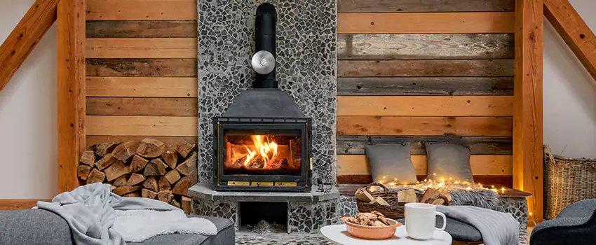 Thelin Hearth Products Direct Vent Gas Stove Fireplace Inspection in Menasha, Wisconsin
